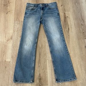 Cat & Jack Girls Bootcut Jeans Adjustable Waist Size 16